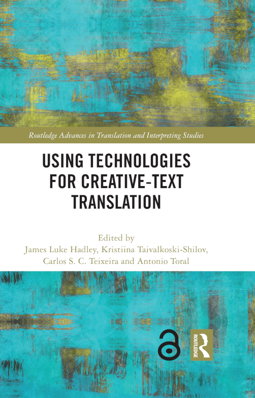 Könyvborító: Using Technologies for Creative-Text Translation