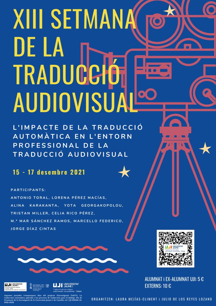 (13th Audiovisual Translation Week poster)
